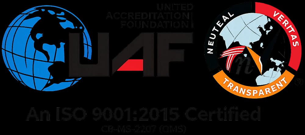 UAF ISO 9001:2015 Certified